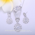 High end imitate Woman jewelry sets in Zirconia Brass Jewelry